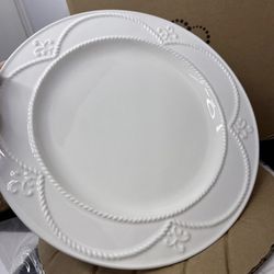 Princess House Marbella Dinner Plates Set of 4 (1700) New In Box
