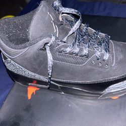 Jordan 3 Black Cat Size 10