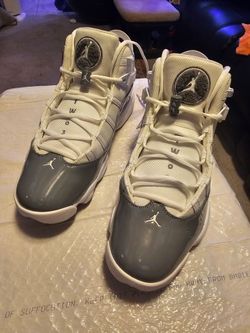 Jordan 6 rings "Cool Grey"  Size 11