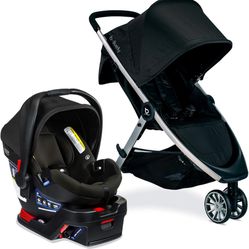 Britax Stroller And Car Seat, With Accessories