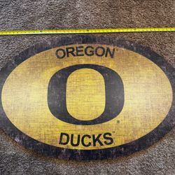 Oregon Ducks wall art