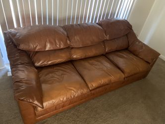 Leather Couch