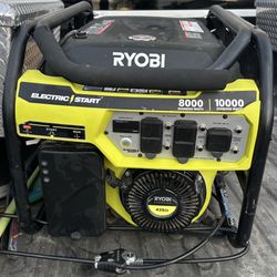 Ryobi Electric Start 10kWatt Generator 