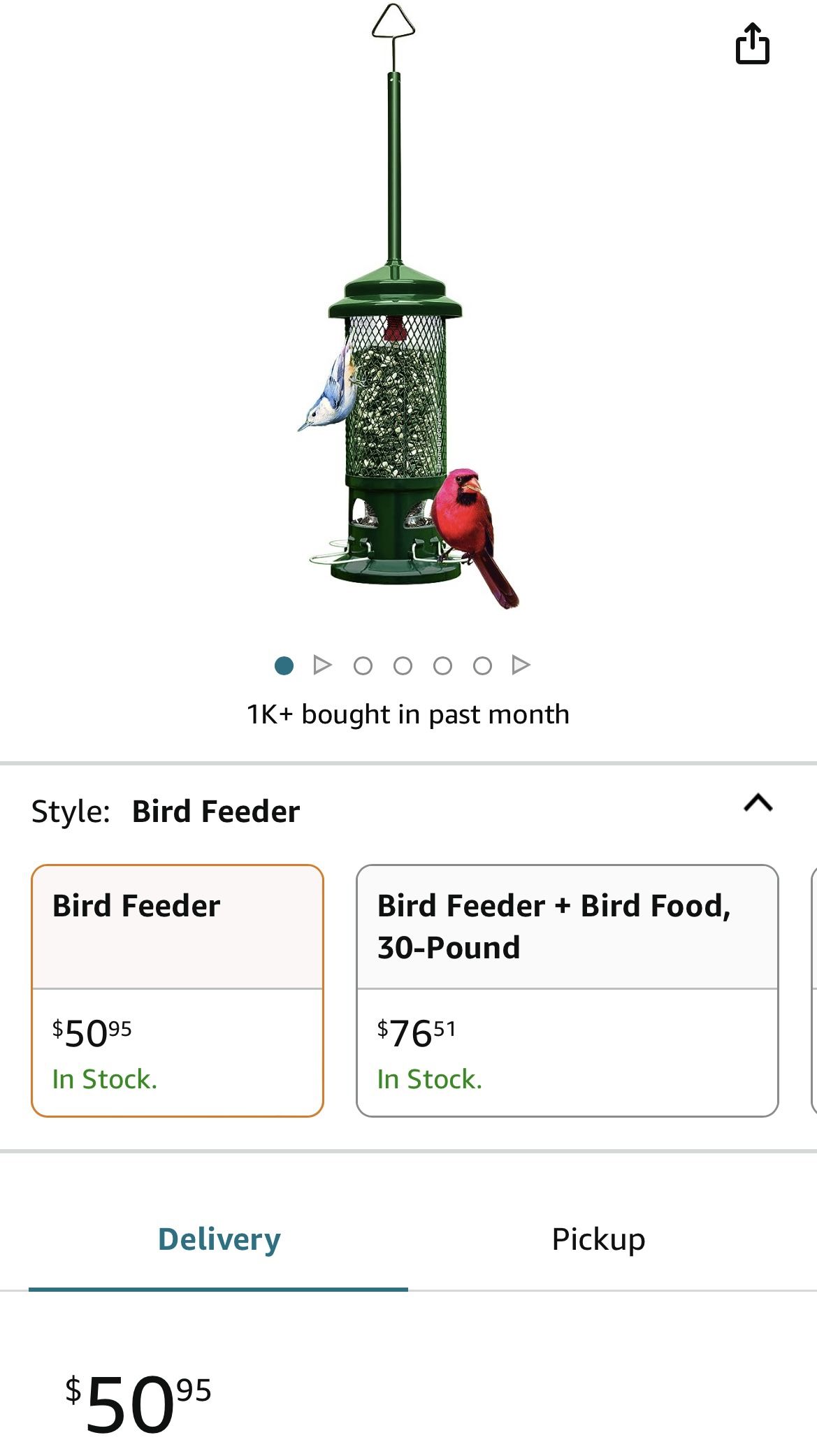 A First-ever Truly Squirrel-Proof™ Bird Feeder!