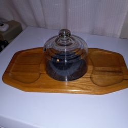 Handcrafted Oak & Marble Charcuterie Platter 