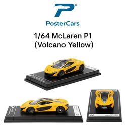 McLaren P1 Yellow 1/64 Scale