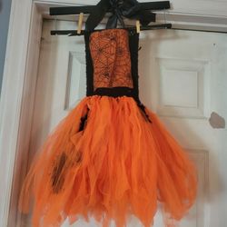 Handmade girls Halloween outfit
