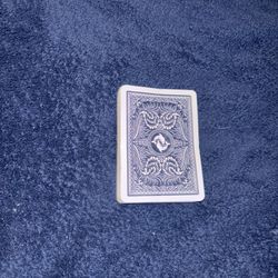 Bicycle elite Blue dolphin gilded playing cards