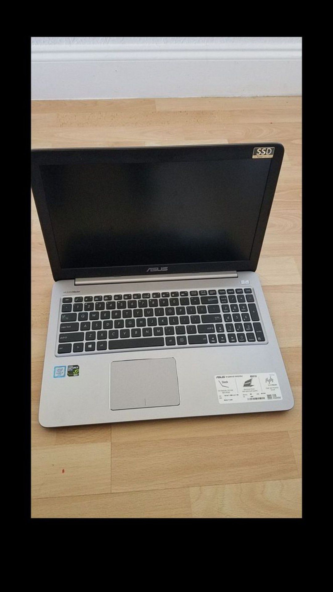 Asus Laptop Gaming K501U
