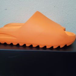 Yeezy Slide Enflame Orange Size 8 In Kids