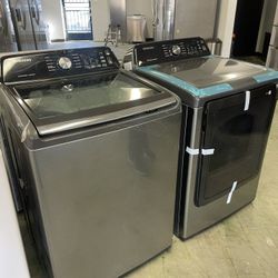 Samsung Top Load Washer And Dryer Set IZ H