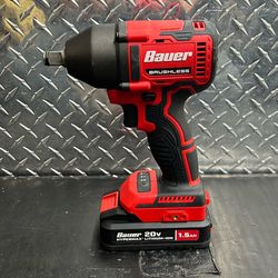 Bauer 58637 20v Brushless 1/2” Impact Wrench
