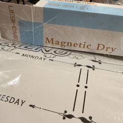 Magnetic Menu Board For Fridge