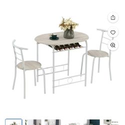 White Light Oak Small Dining Table.