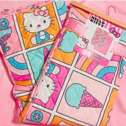 Hello Kitty Quilted Comforter 