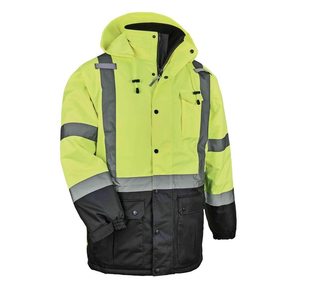 High Visibility Reflective Jacket Men’s Sz Medium