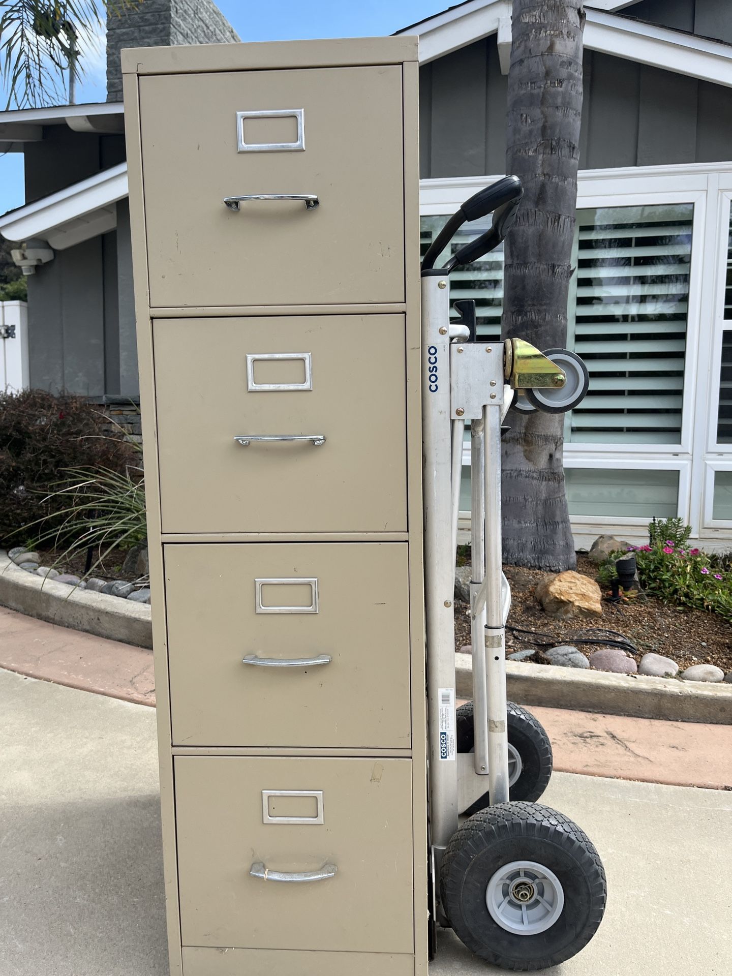 4 Drawer File Cabinet