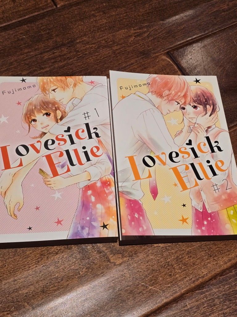 Authentic English Manga - Lovesick Ellie Vol. 1-2
