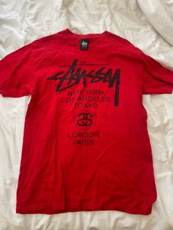 Red stussy shirt