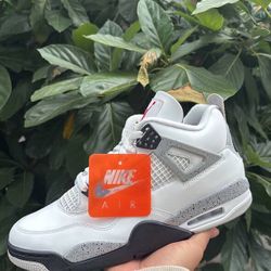 Jordan 4 Retro White Cement