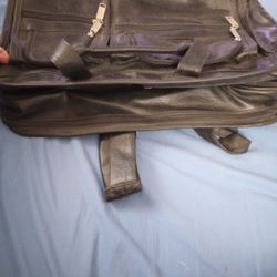 Leather Business Satchel ( Never Used) Thumbnail