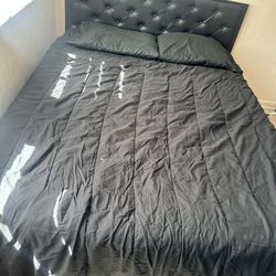 Black Bed Frame Only 