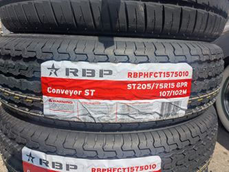 205/75/15 RBP Conveyor ST - Service Trailer