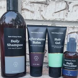 Bath & Body Works 4-ct Men's Collection: Body Care Bundle