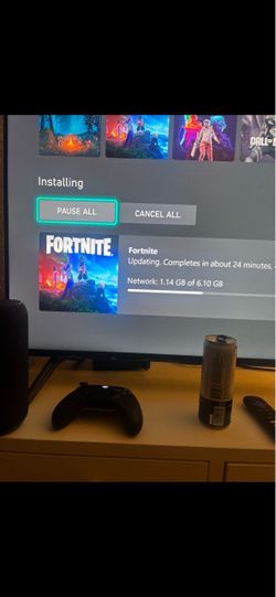 Xbox series x with 3 controllers