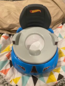 Hot wheels potty training toilet