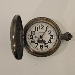 Vintage Waltham Train Pocket Watch. Needs to be serviced