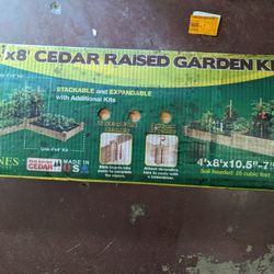 Cedar Raised Garden 