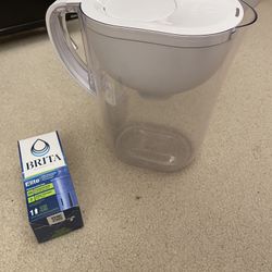Brita Water Pitcher And Brita Elite Filter