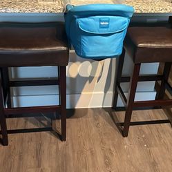 Leather Bar Stools 