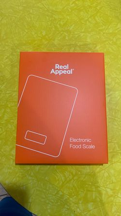 Real appeal digital food scale.