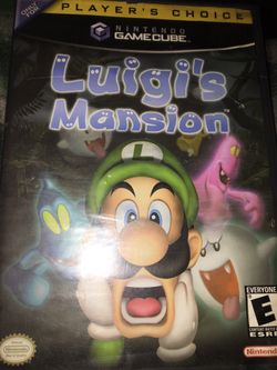 Luigi’s Mansion GameCube