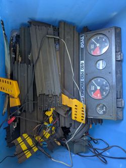 Tyco track parts no cars