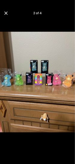 Highland Cows and Bears Glittery Squishy Toys