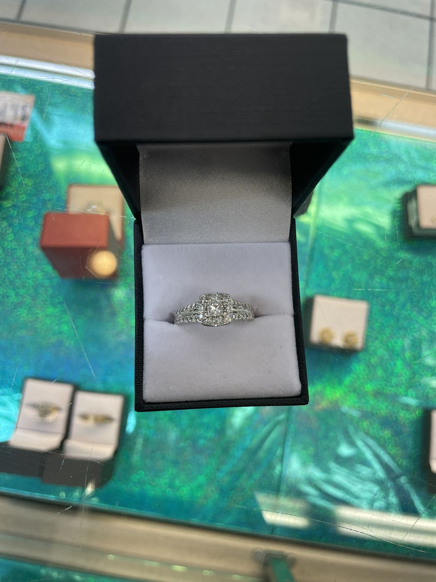 14k Engagement Diamond Ring 