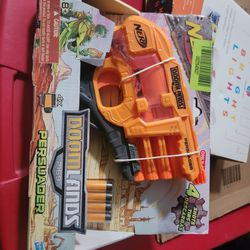 NERF Doomlands 2169 Persuader Blaster Toy Foam Dart Gun New in Box