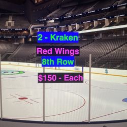 Kraken Red Wings Tickets 