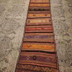 Vintage Kilim Runner Rug