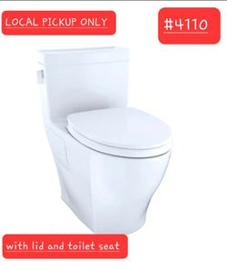 ➿️ TOTO Legato 12 in. Rough In One-Piece 1.28 GPF Single Flush Elongated Toilet #4110
