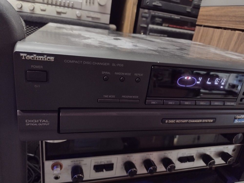 Technics 5 Disc CD Changer