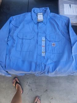 4 brand new FR carhartt long sleeve shirts