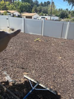FREE rubber mulch need gone