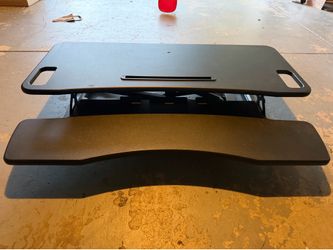 Sit/Stand Desktop Riser -  black