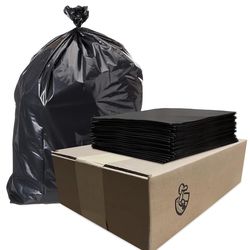 【50packs】Large 55-60 Gallons Contractor Trash Bags