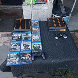 1 Is Hackable PS4 Edition 9.0 With 1 Control $300!. Other is Updated PS4 1TB & 10 Games for $450! No games $225. Games are $40! $30! $25.. trade & Cas