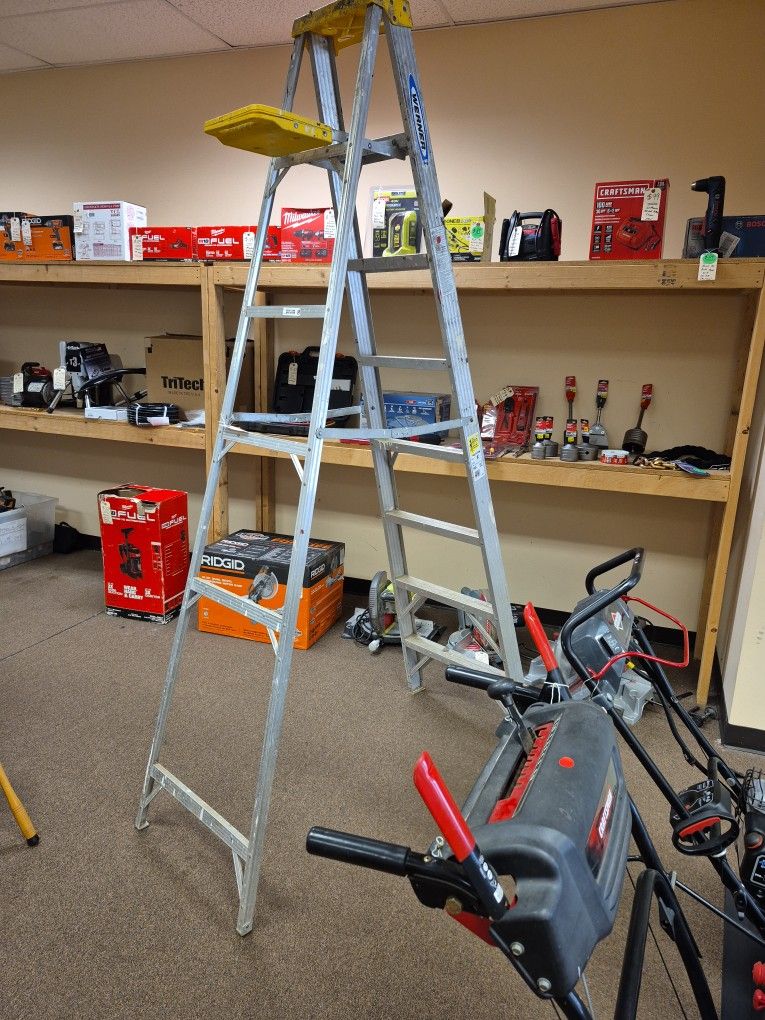 Werner 8 Foot Aluminum Step Ladder